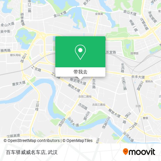 百车驿威威名车店地图