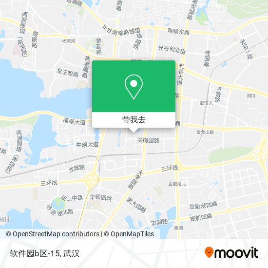 软件园b区-15地图