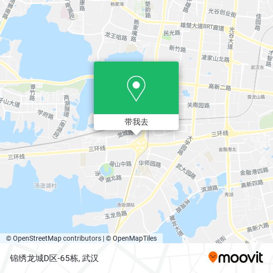 锦绣龙城D区-65栋地图