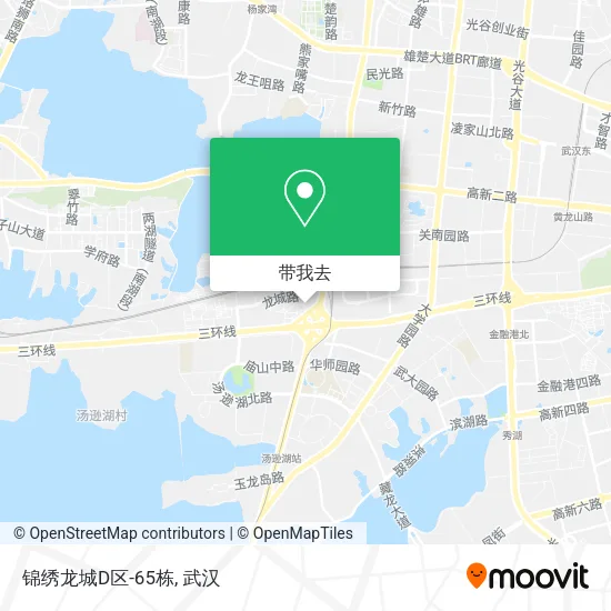 锦绣龙城D区-65栋地图