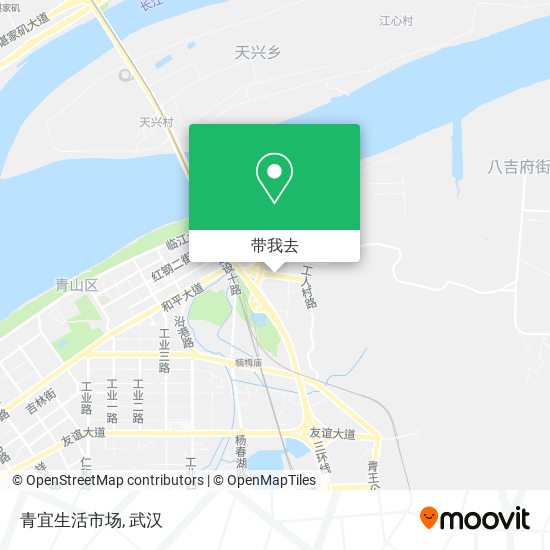 青宜生活市场地图