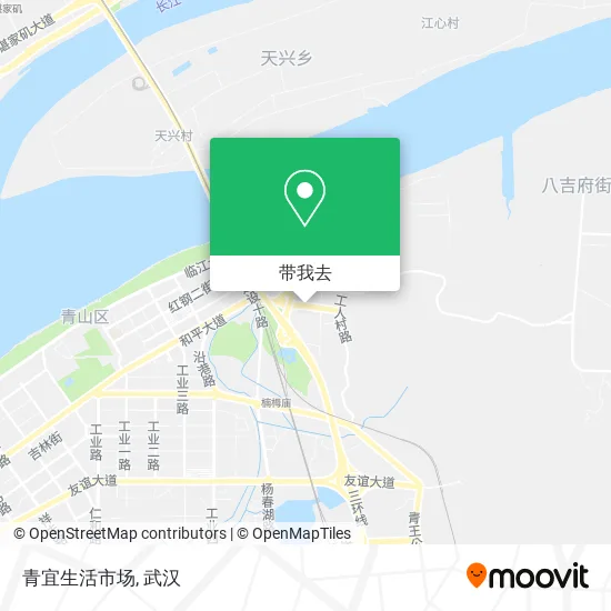 青宜生活市场地图