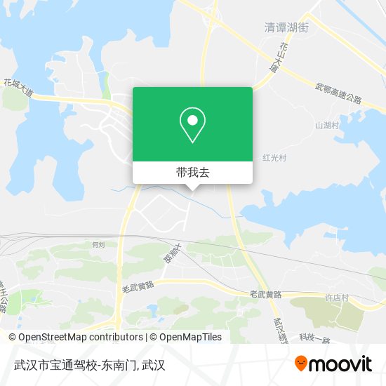 武汉市宝通驾校-东南门地图