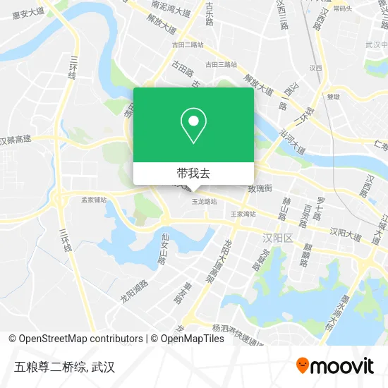 五粮尊二桥综地图