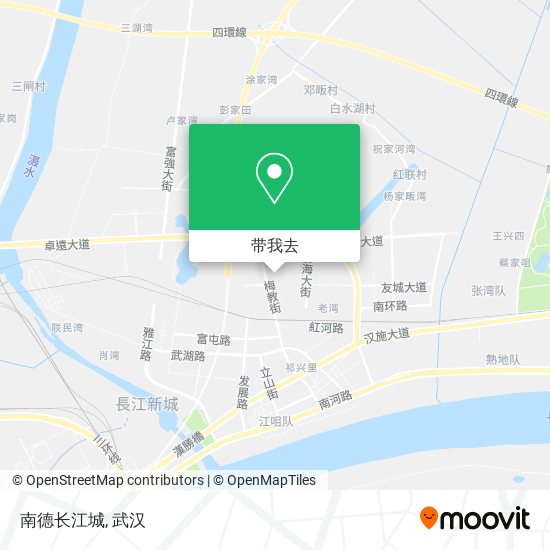 南德长江城地图