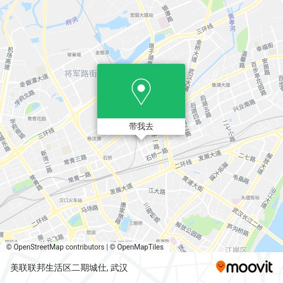 美联联邦生活区二期城仕地图