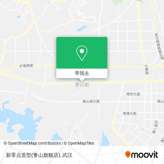 新零点造型(奓山旗舰店)地图