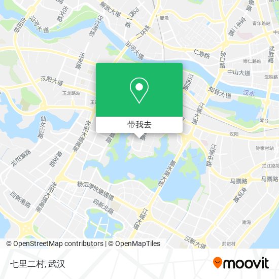 七里二村地图