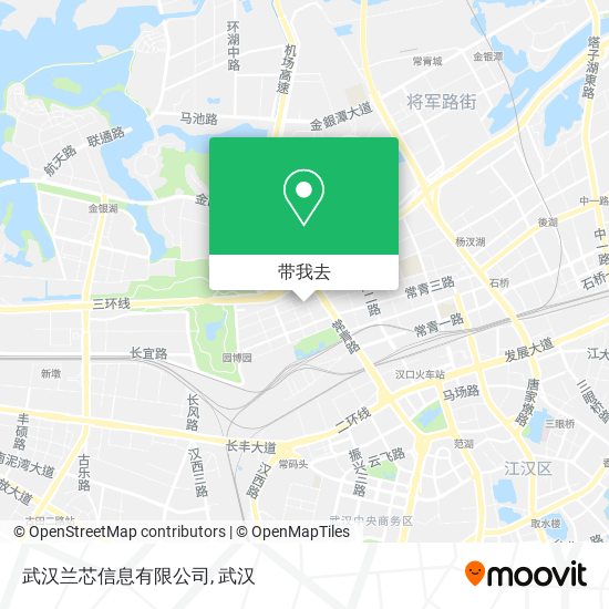 武汉兰芯信息有限公司地图