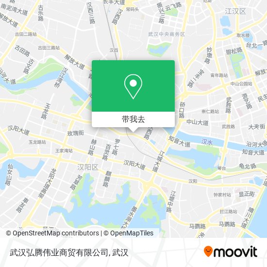 武汉弘腾伟业商贸有限公司地图