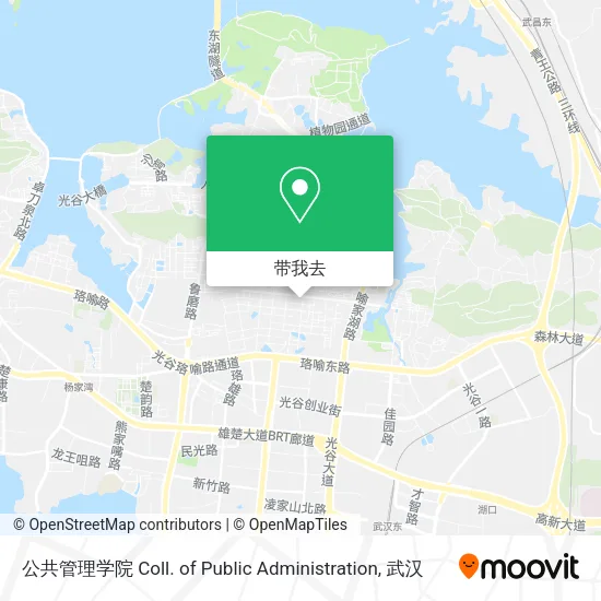 公共管理学院 Coll. of Public Administration地图