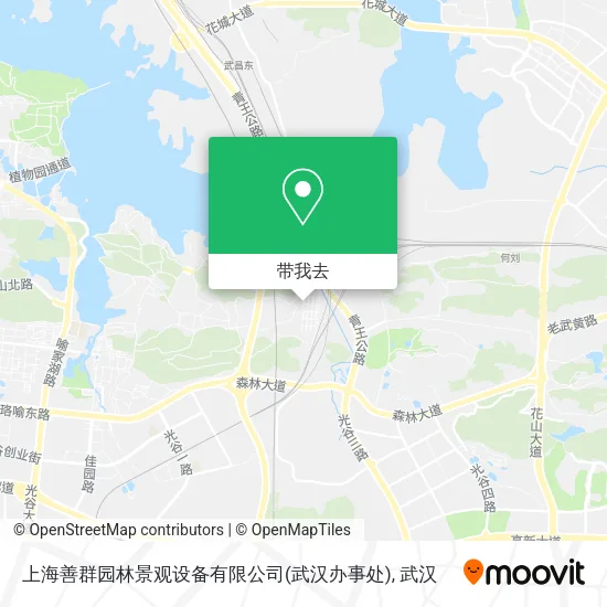上海善群园林景观设备有限公司(武汉办事处)地图