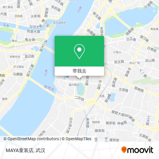 MAYA童装店地图