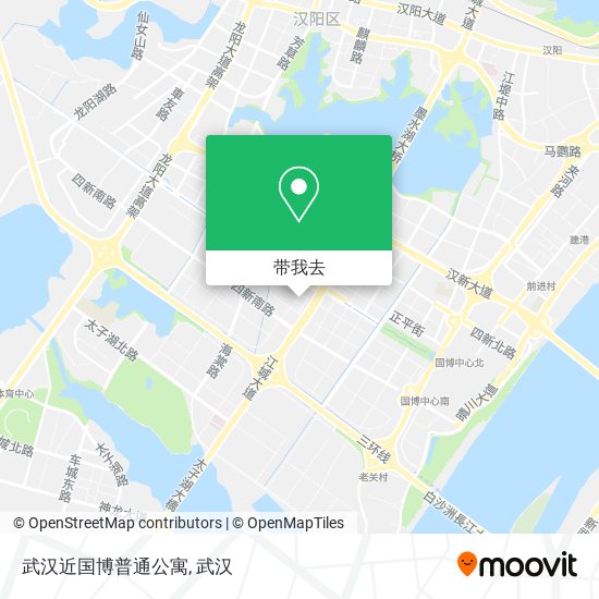 武汉近国博普通公寓地图