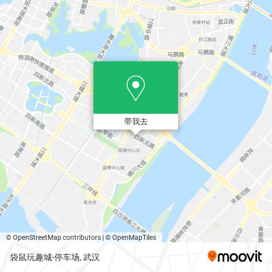 袋鼠玩趣城-停车场地图