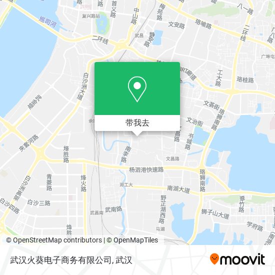 武汉火葵电子商务有限公司地图