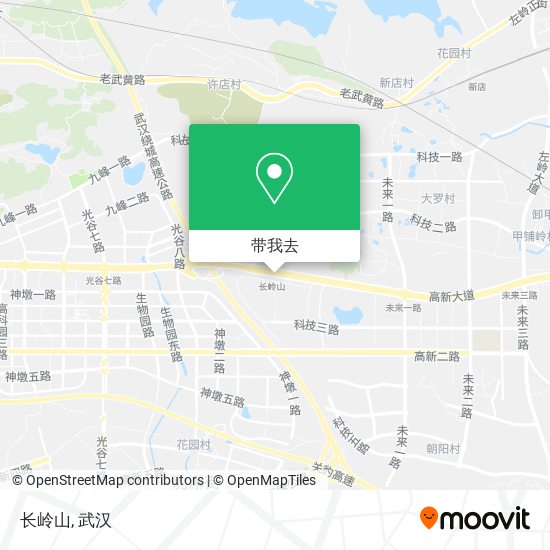 长岭山地图