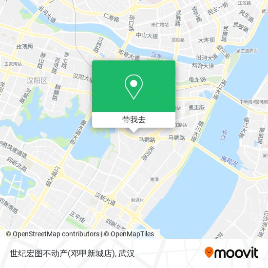 世纪宏图不动产(邓甲新城店)地图