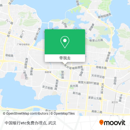 中国银行etc免费办理点地图