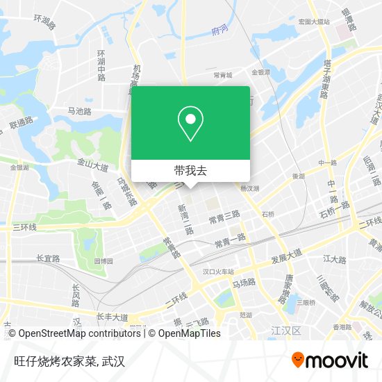 旺仔烧烤农家菜地图
