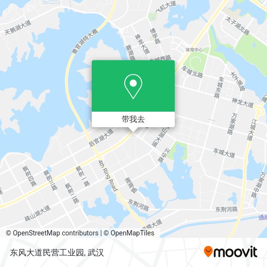 东风大道民营工业园地图