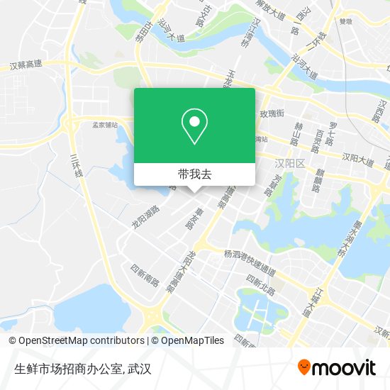 生鲜市场招商办公室地图