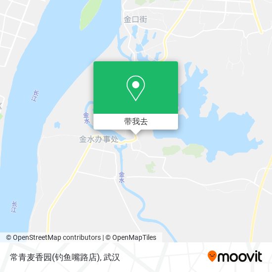 常青麦香园(钓鱼嘴路店)地图