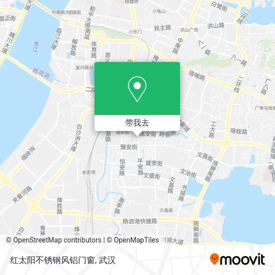红太阳不锈钢风铝门窗地图