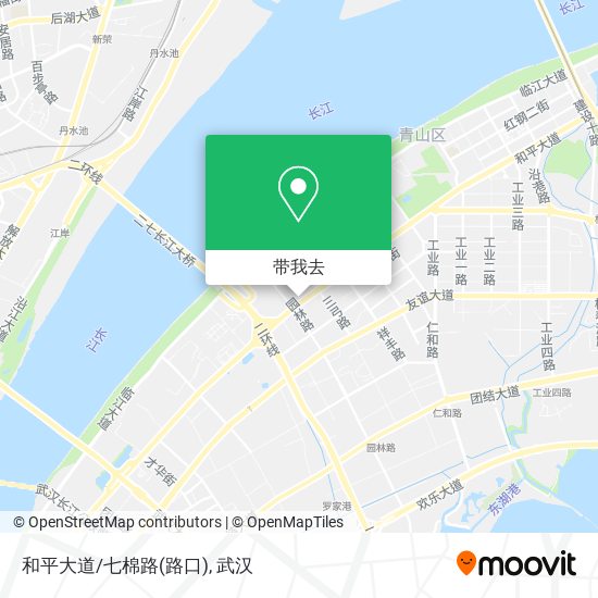 和平大道/七棉路(路口)地图