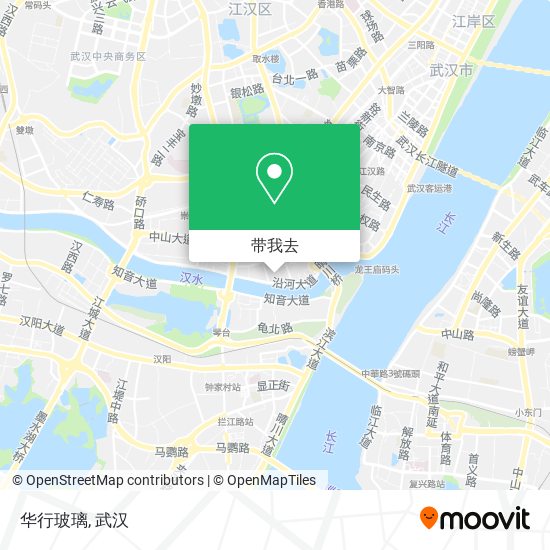 华行玻璃地图