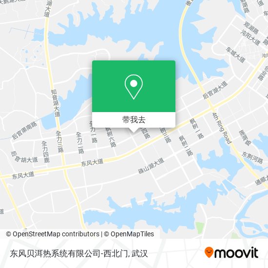 东风贝洱热系统有限公司-西北门地图