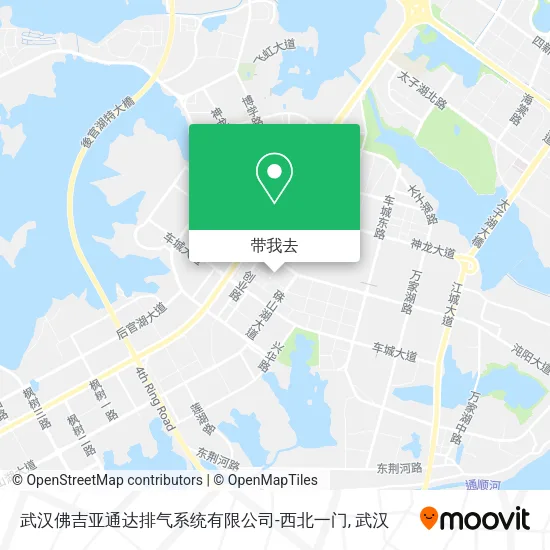 武汉佛吉亚通达排气系统有限公司-西北一门地图
