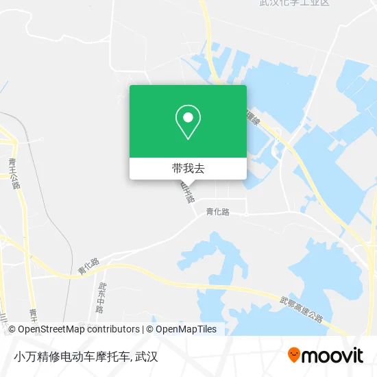 小万精修电动车摩托车地图