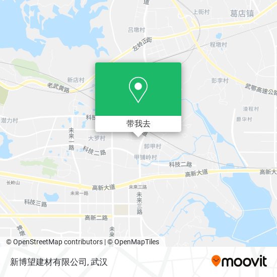 新博望建材有限公司地图