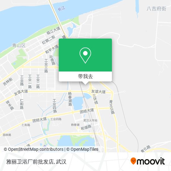 雅丽卫浴厂前批发店地图