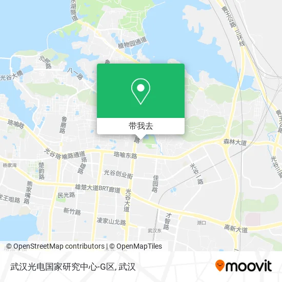 武汉光电国家研究中心-G区地图