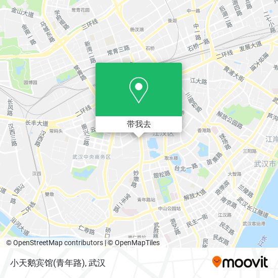 小天鹅宾馆(青年路)地图