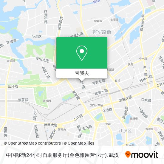 中国移动24小时自助服务厅(金色雅园营业厅)地图