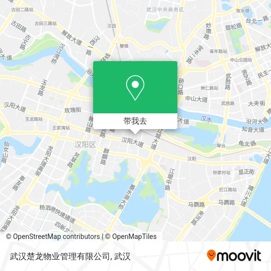 武汉楚龙物业管理有限公司地图