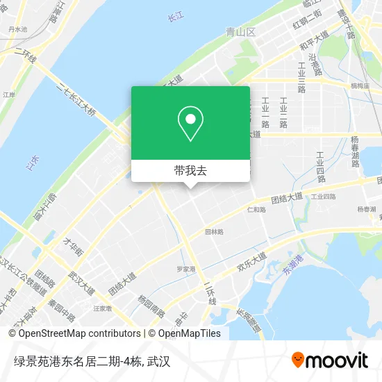 绿景苑港东名居二期-4栋地图