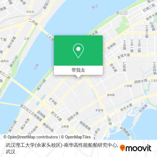 武汉理工大学(余家头校区)-南华高性能船舶研究中心地图