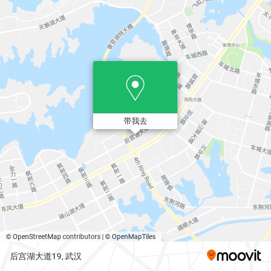 后宫湖大道19地图