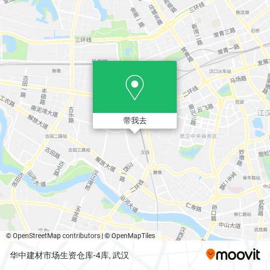 华中建材市场生资仓库-4库地图