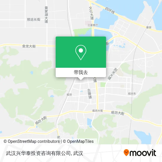 武汉兴华泰投资咨询有限公司地图