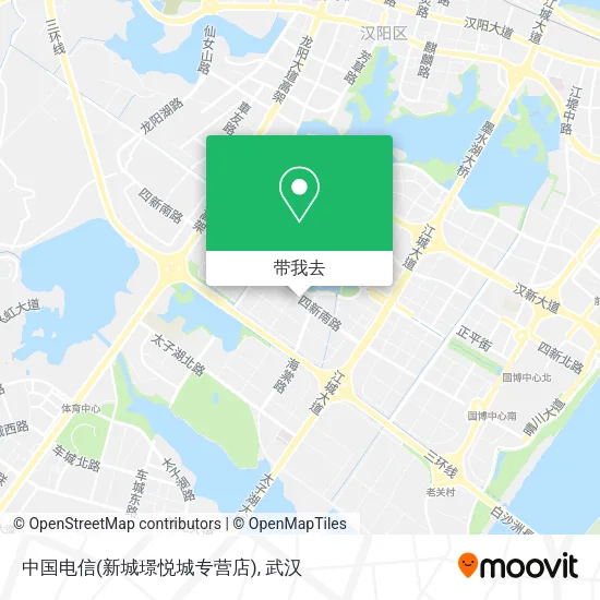 中国电信(新城璟悦城专营店)地图