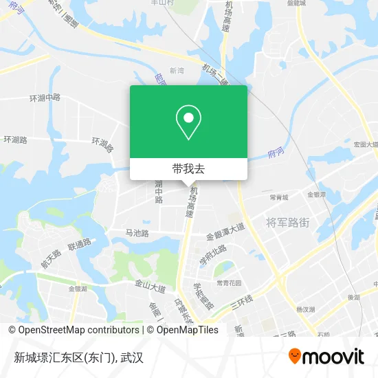 新城璟汇东区(东门)地图