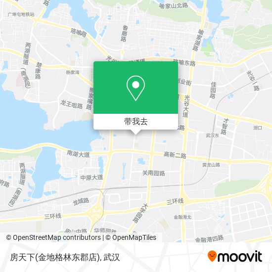 房天下(金地格林东郡店)地图