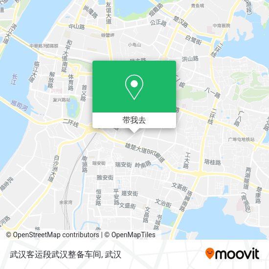 武汉客运段武汉整备车间地图