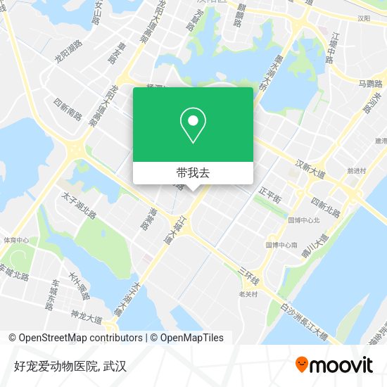 好宠爱动物医院地图