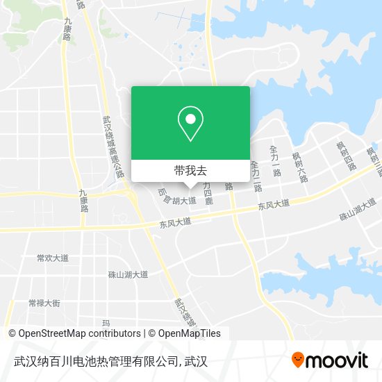 武汉纳百川电池热管理有限公司地图